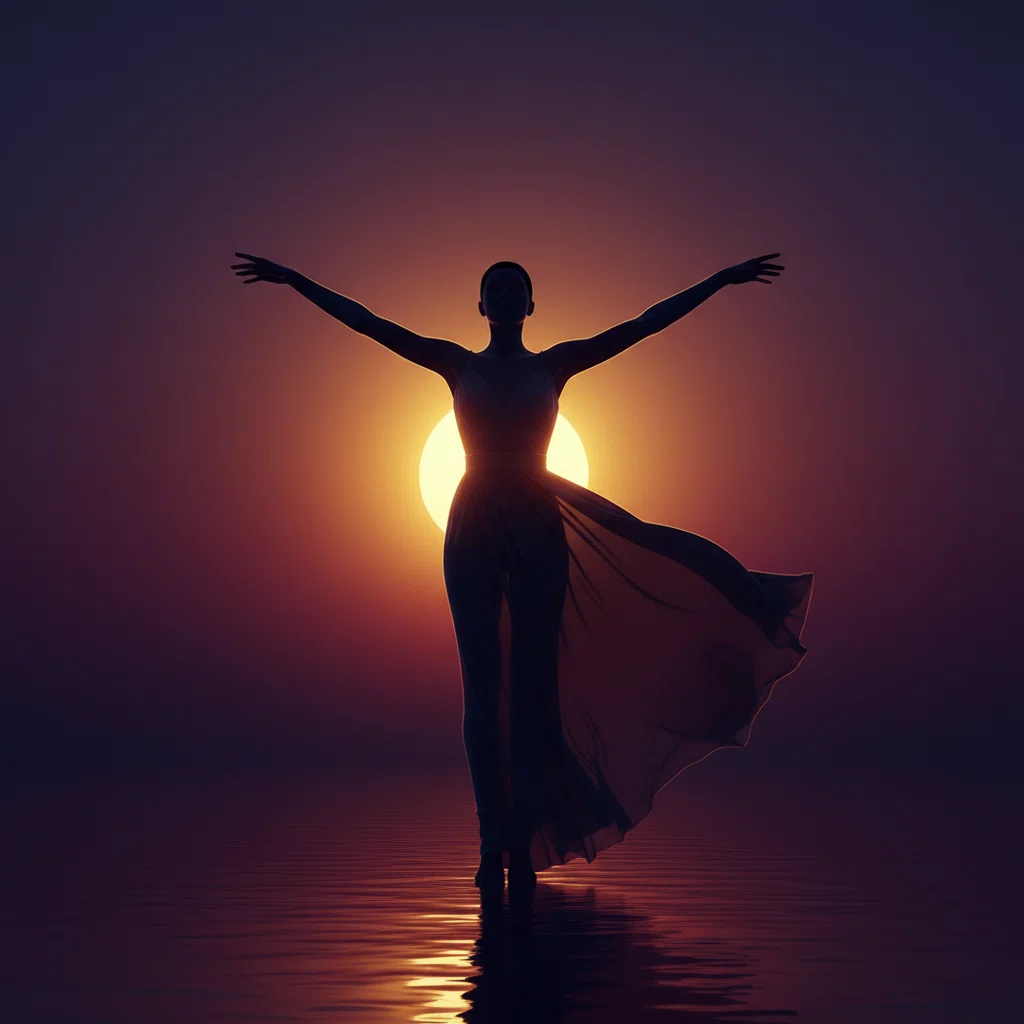 Silhouette of an anonymous figure at sunset - Merton Nutrition brand story